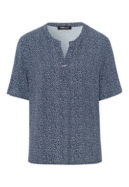 FRANK WALDER Klassische Bluse mit Minimal-Print