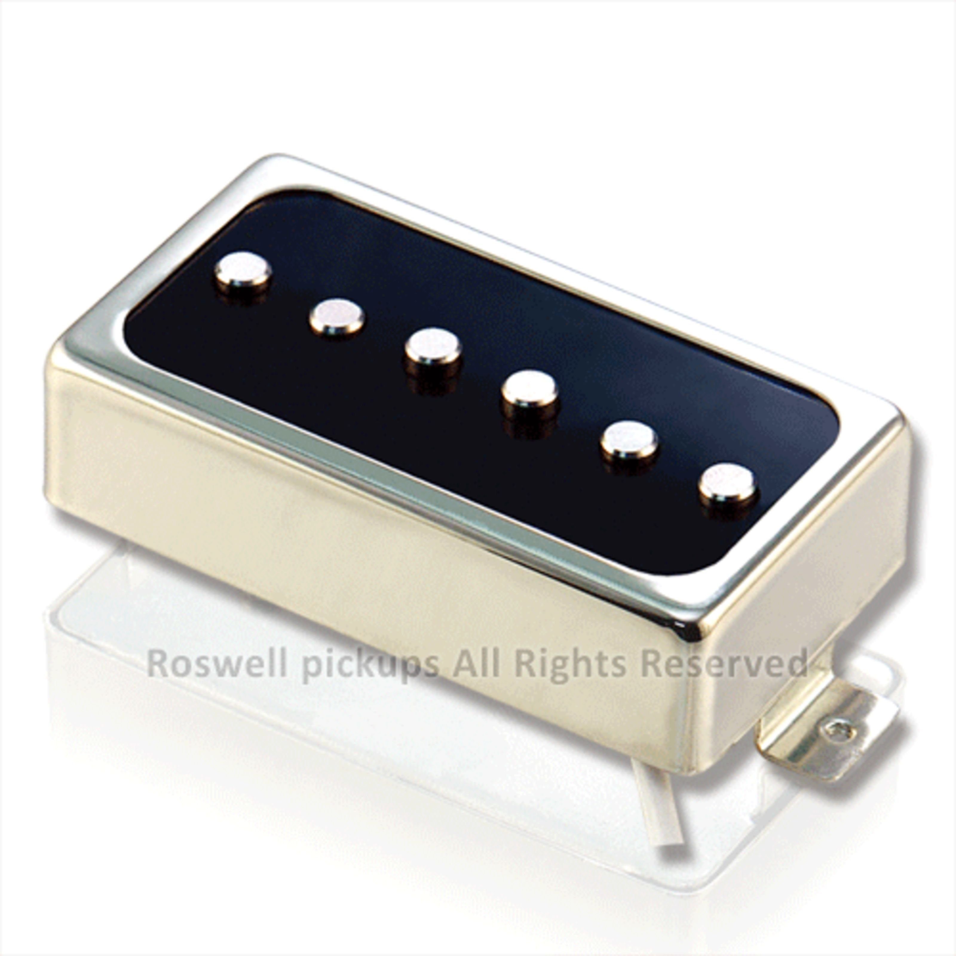 Roswell Pickups Tonabnehmer, (E-Gitarre Tonabnehmer, Humbucker), LGS10-N Single Coil Neck Nickel - Humbucker Tonabnehmer für Gitarren