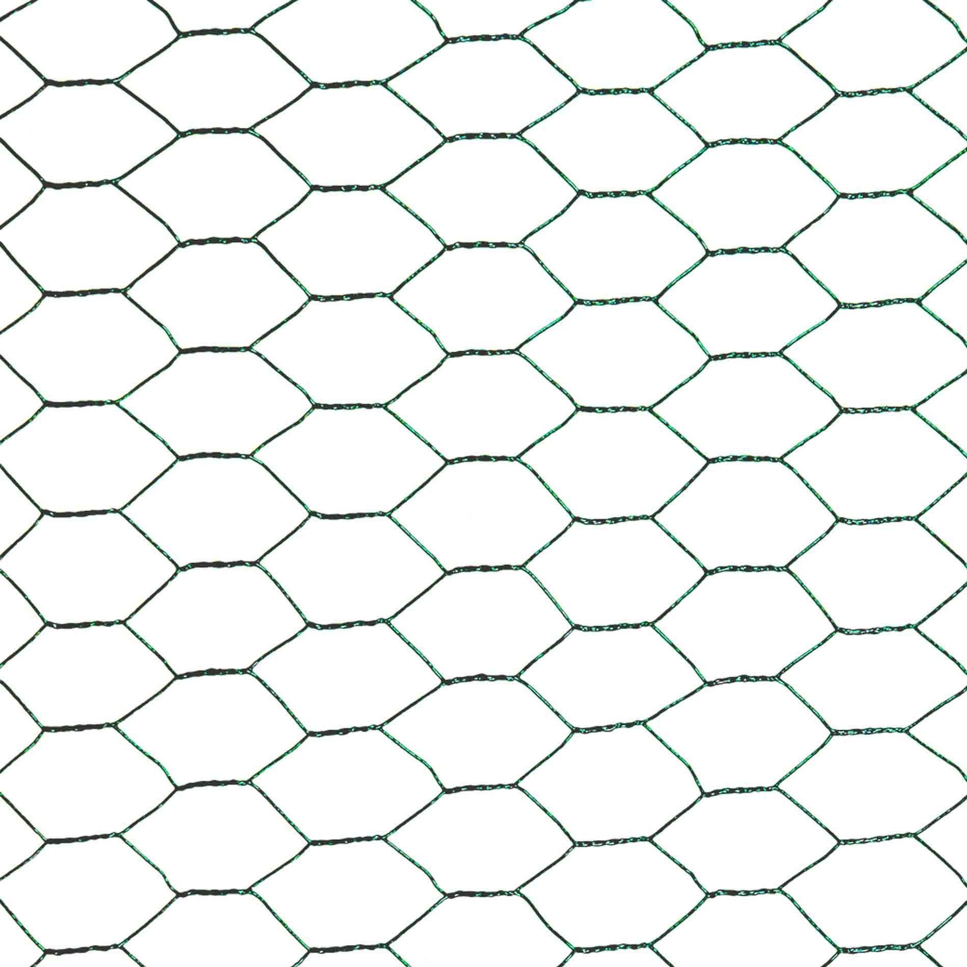 ESTEXO Gartenzaun Zaunset Sechseckgeflecht Zaun Draht 0,50 x 25 m Komplett-Set Drahtza