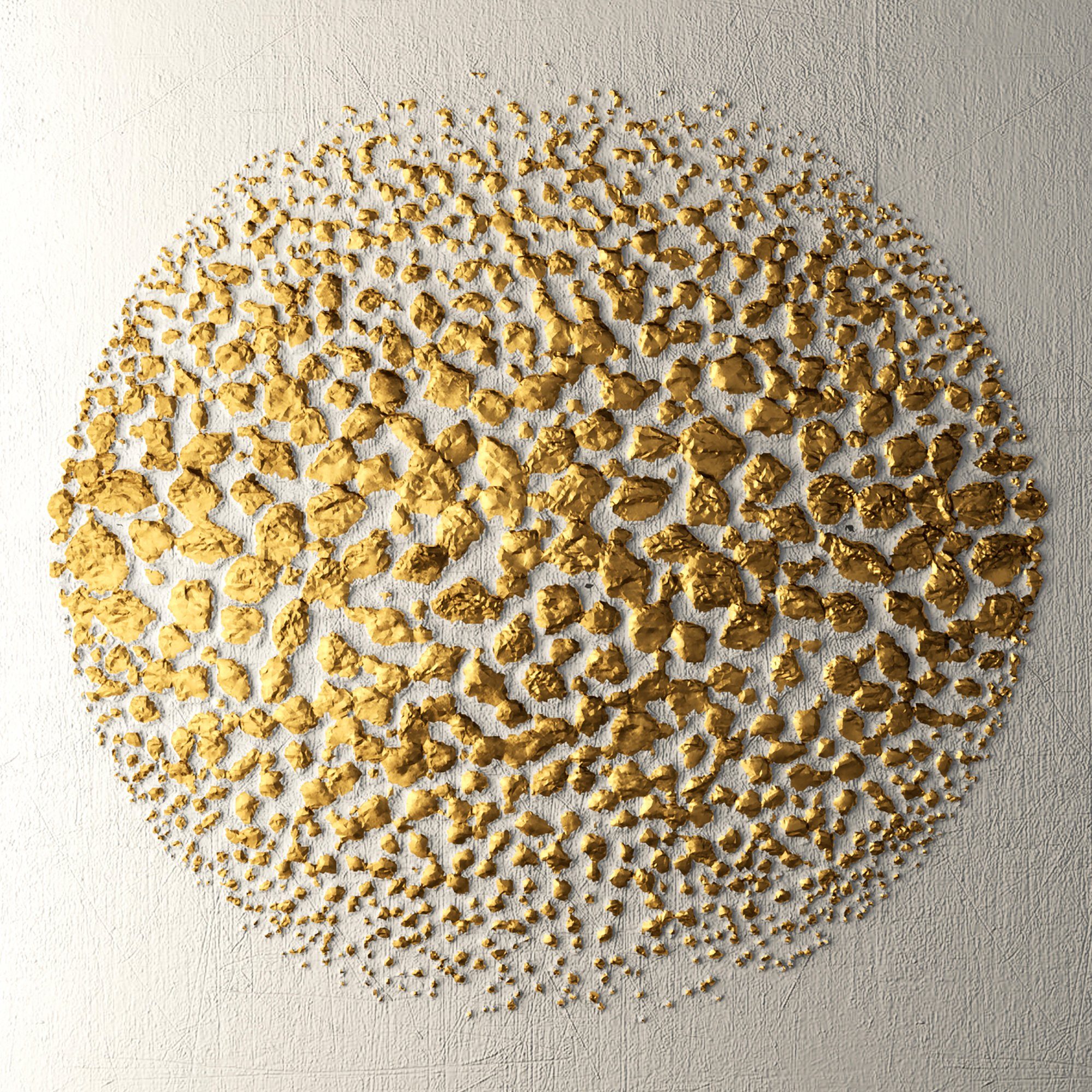 Leinwandbild Golden Ball