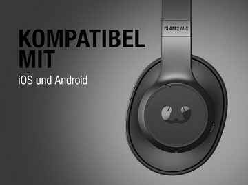 Fresh 'n Rebel Integrierten Mikrofon für kristallklare Telefonate Headset (Praktisch faltbares Design für einfaches Verstauen und Transportieren, ideal für Reisen oder den täglichen Gebrauch, mit Wiedergabezeit, Mikrofon, faltbarer Bauweise, Schnellladefunktion)