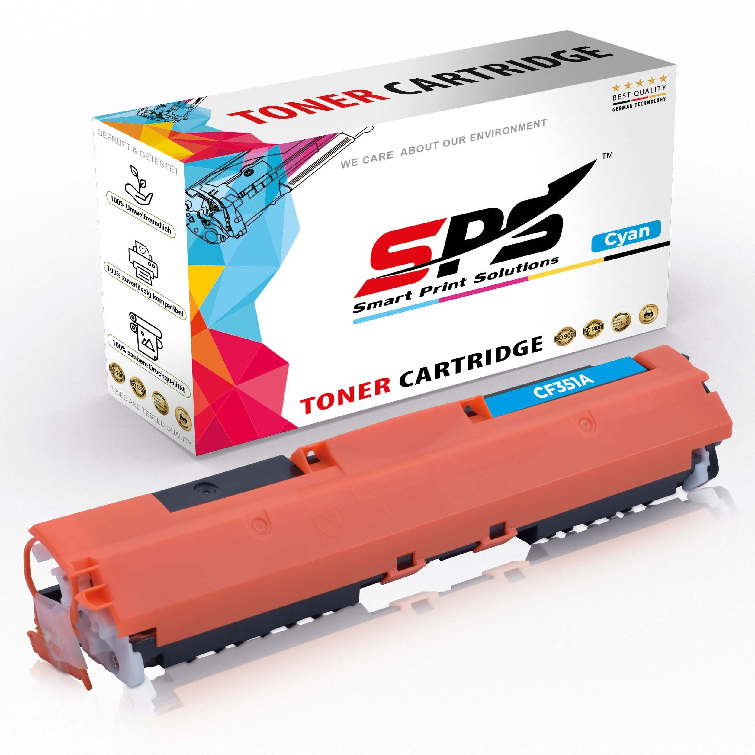 SPS Tonerkartusche Kompatibel für HP Laserjet Pro MFP M 176 DN (CF351, (1er Pack, 1x Toner)