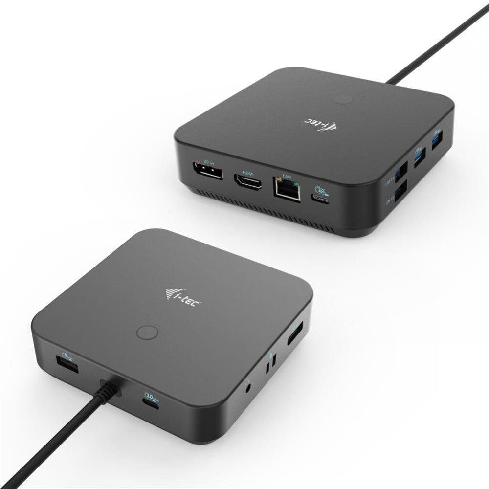 Laptop-Dockingstation USB-C HDMI Dual DP Docking Station mit Power Delivery 100 W
