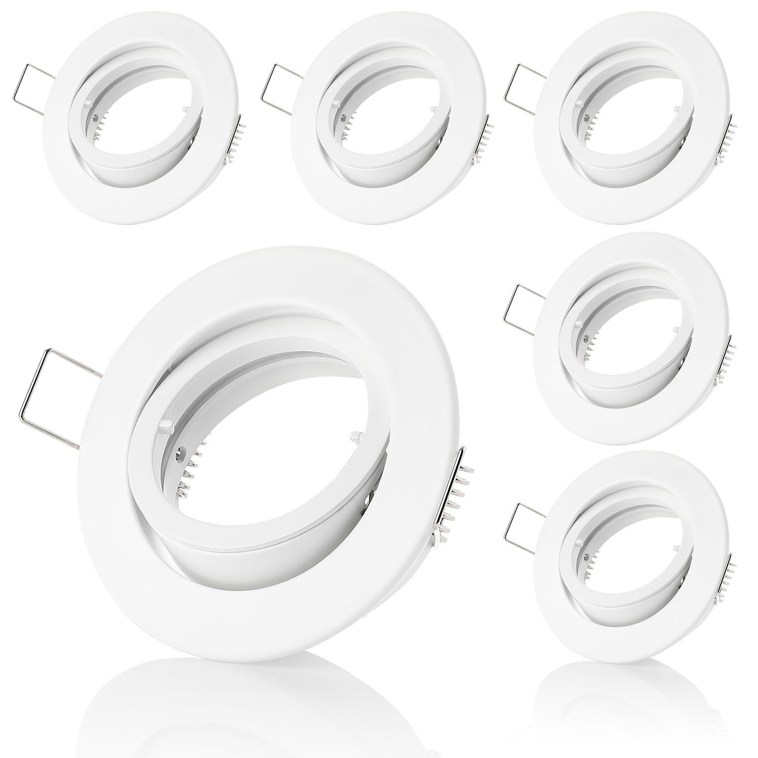 Sweet LED Deckenspot spot GU10 weiß matt 6er pack, ohne Leuchtmittel