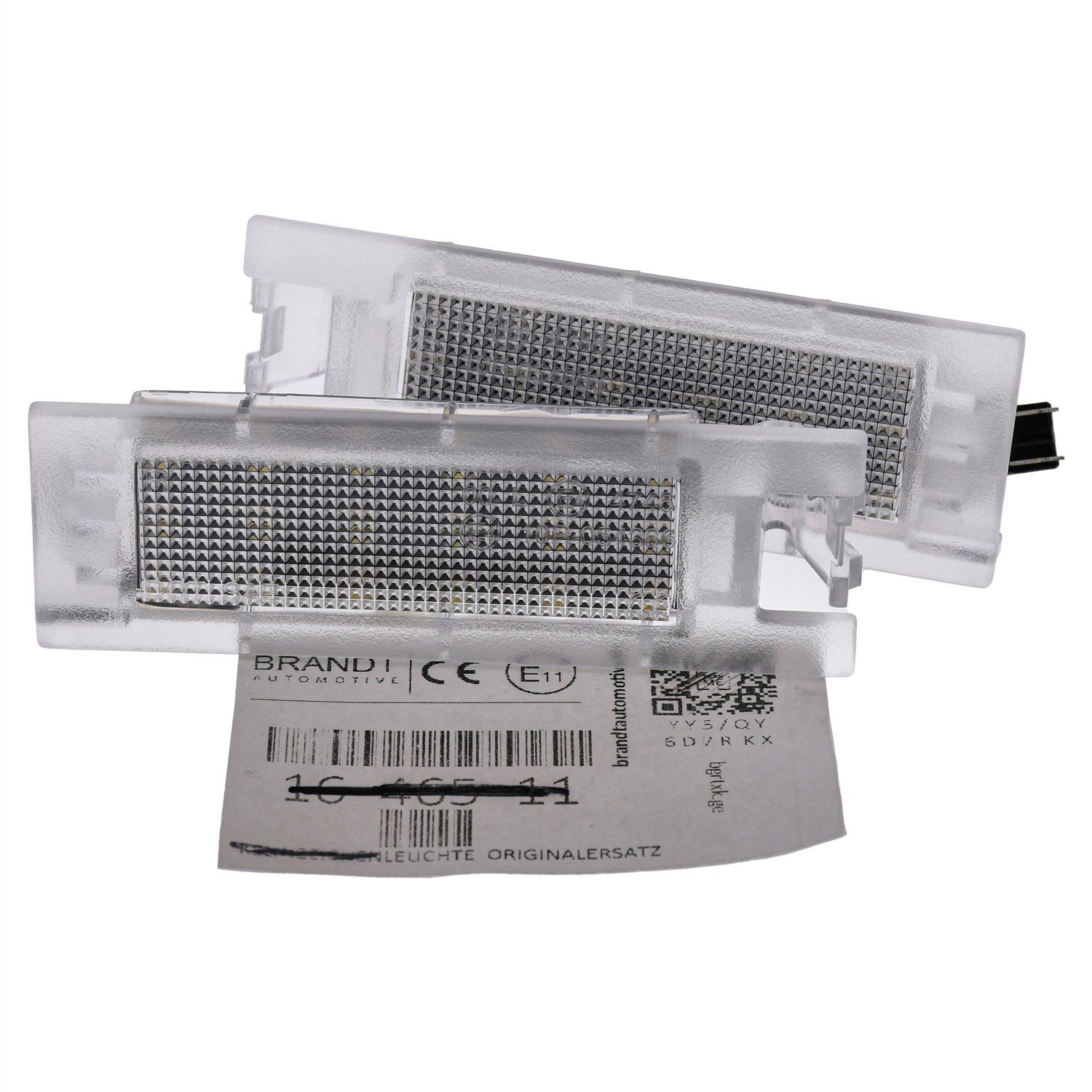 BRANDT AUTOMOTIVE KFZ-Ersatzleuchte LED Kennzeichenleuchten Auto Kennzeichenbeleuchtung + Kabel, für Hyundai ix35 I LM (09–15); Tucson II LM (10–13)