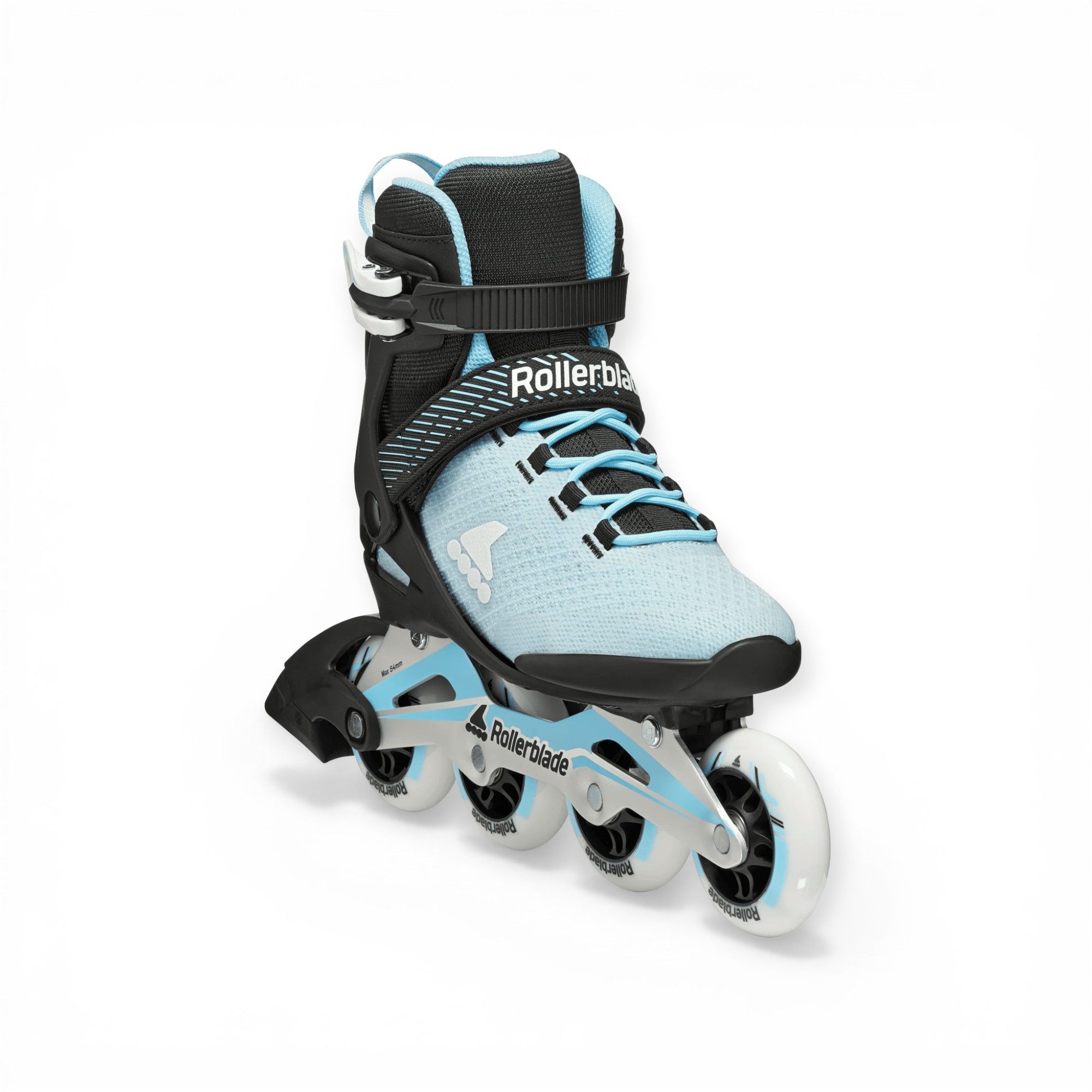 ROLLERBLADE Inlineskates Macroblade 80 (Rollen: 80mm/82A, Kugellager: SG5) hellblau/schwarz