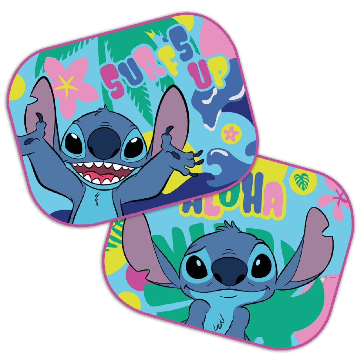 Lilo & Stitch Autosonnenschutz Sonnenschutz für Kinder Stitch, schützt vor Sonne