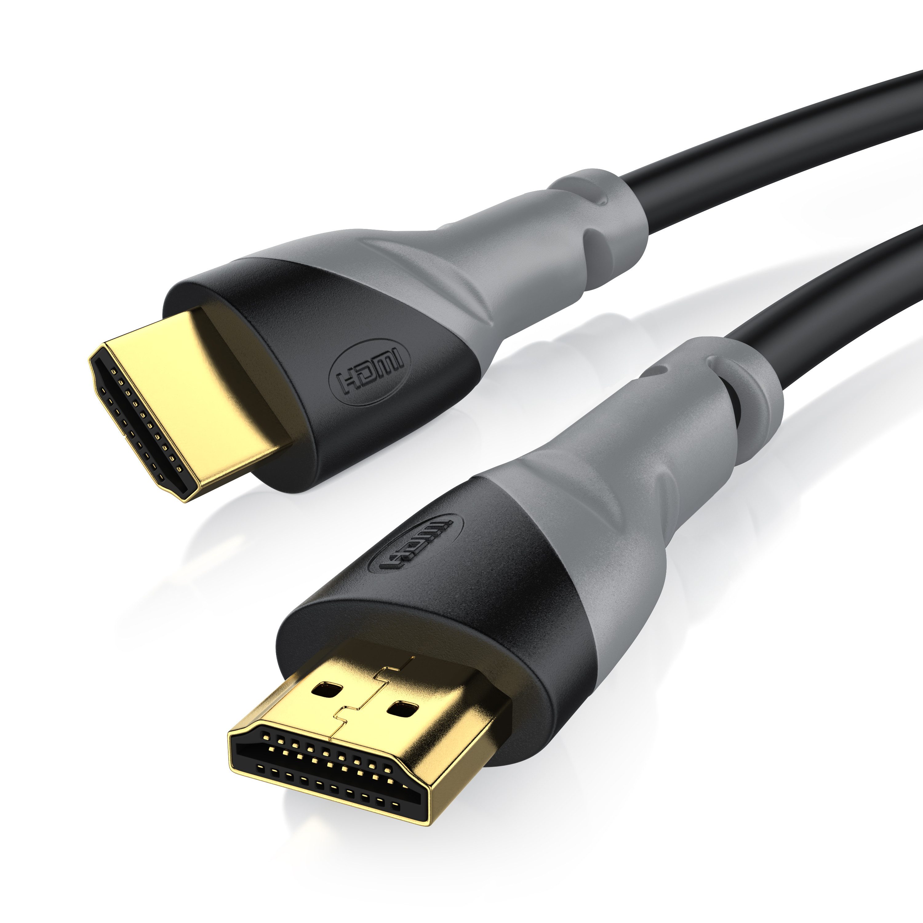 CSL 16k, 8k, 4k, FHD, HDR 10+ eARC 3D VRR, UHD II, 48Gbps, Full HD, HDMI-Kabel, 2.0b, HDMI Typ A (500 cm), 3D, High Speed mit Ethernet, 16k@30Hz 8k@60Hz 4k@120Hz - 5m