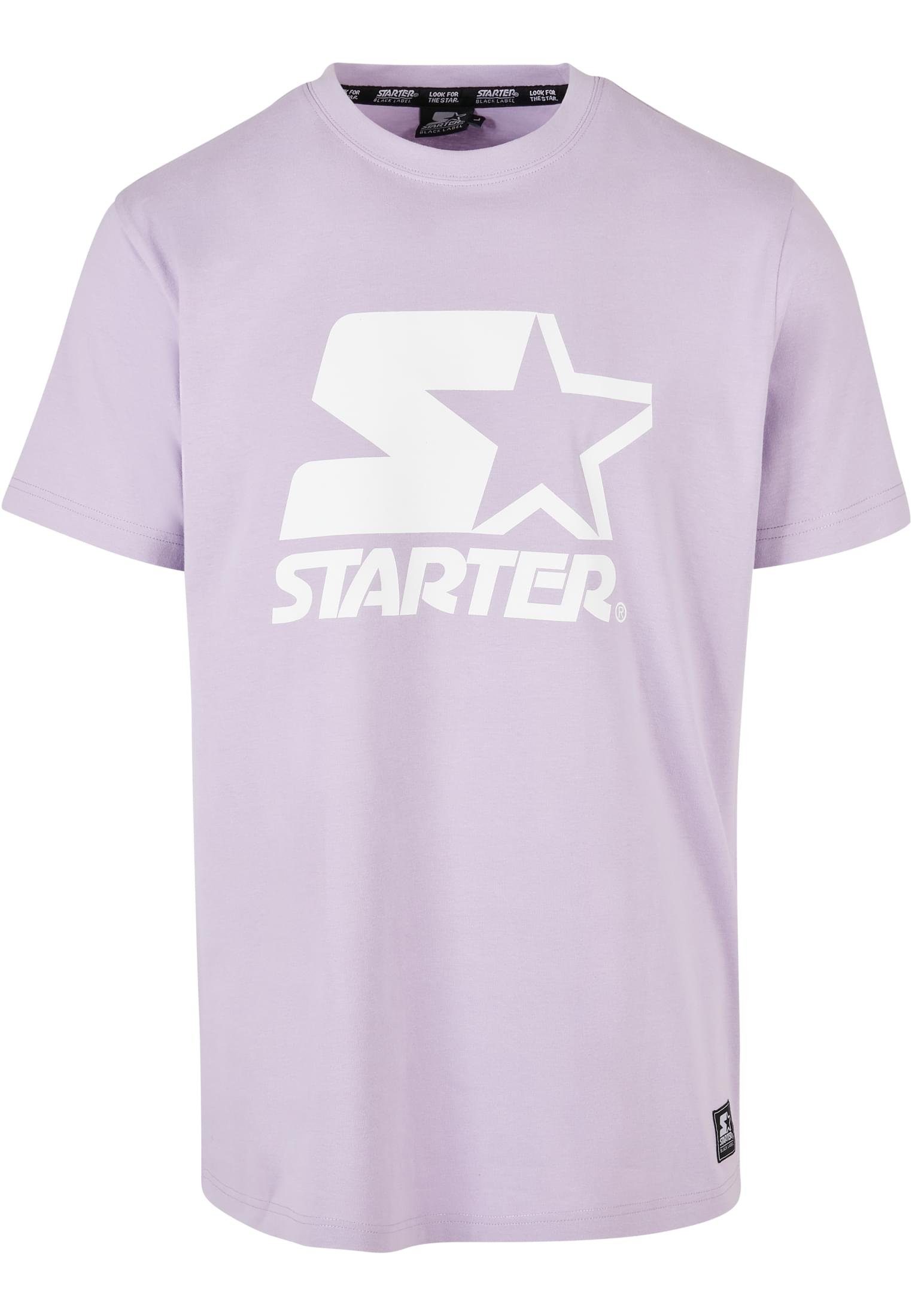 Starter T-Shirt Herren Starter Logo Tee (1-tlg) lilac