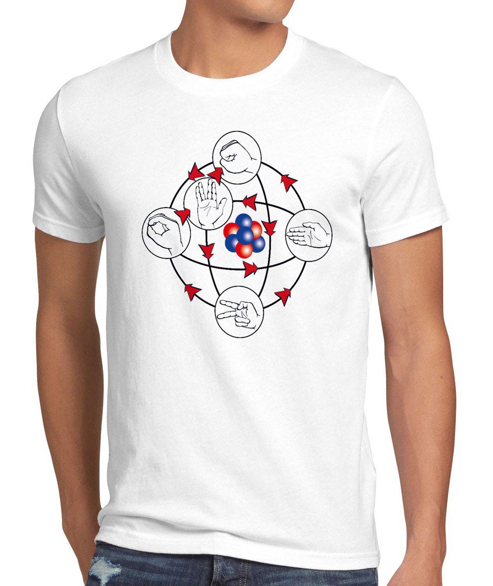 style3 T-Shirt Stein Papier Echse Spock günstig online kaufen