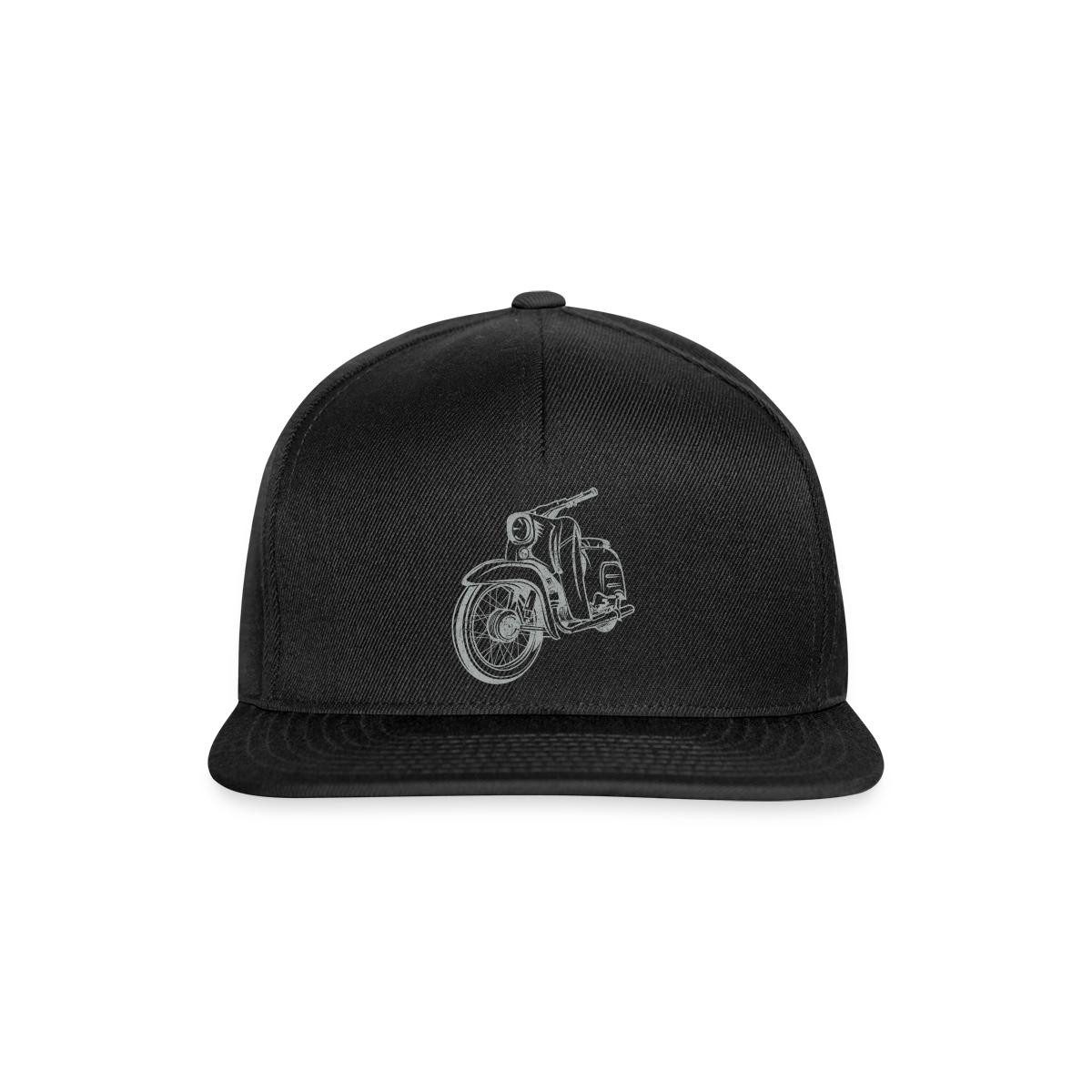 Spreadshirt Snapback Cap Vintage Motorroller Snapback Cap (1-St)