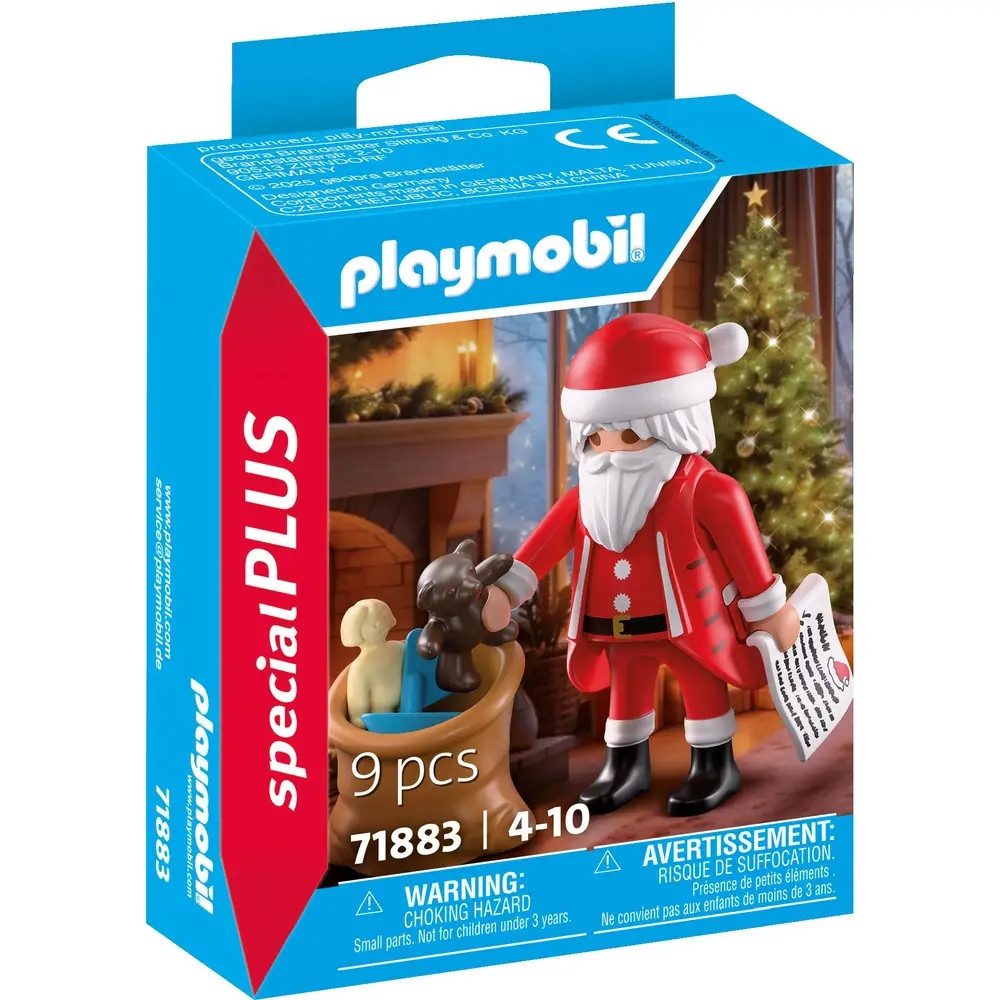 Playmobil® Actionfigur PLAYMOBIL 71883 Weihnachtsmann mit Wunschzettel