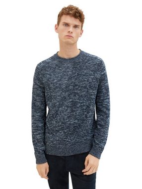 TOM TAILOR Strickpullover mit Melange Optik