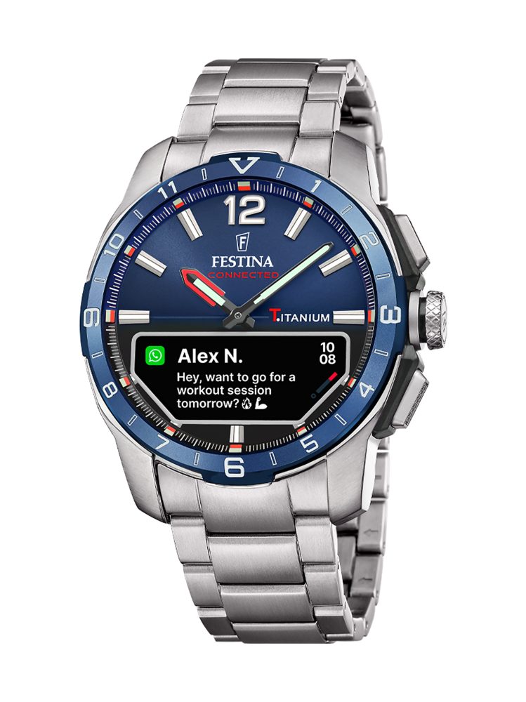 Festina Quarzuhr Festina Hybrid Herren Connected d F23000/E
