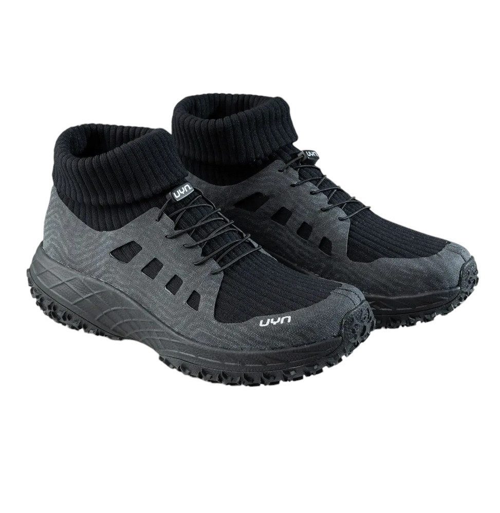 UYN Shetland (Trail, sockenartige Konstruktion, wasserdicht) schwarz Laufschuh