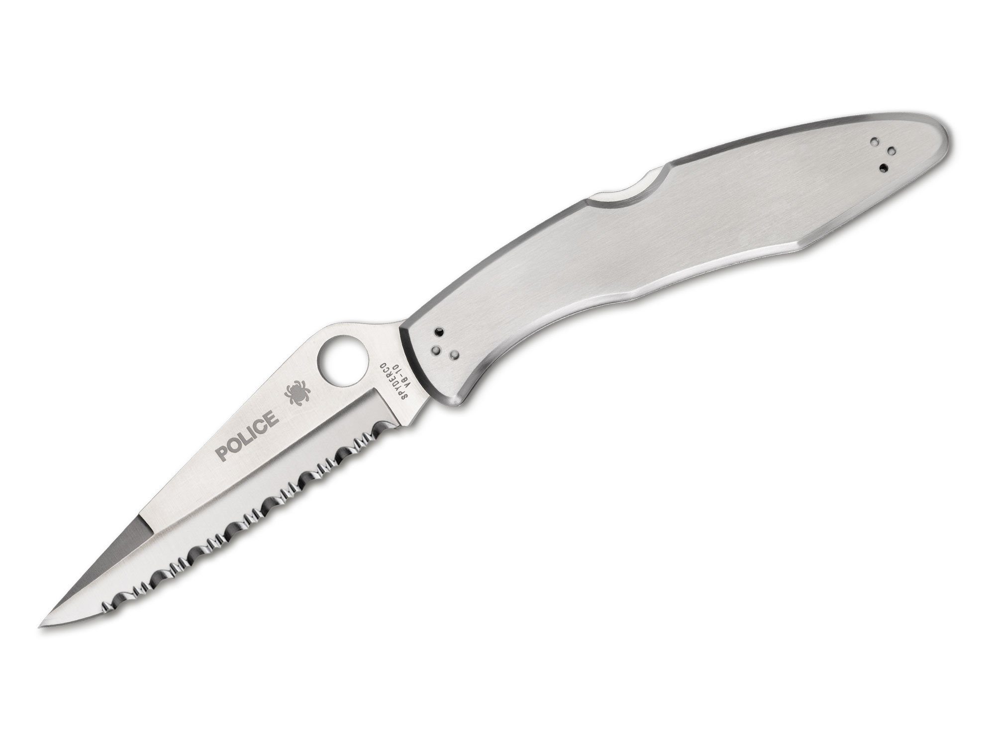 Spyderco Taschenmesser Taschenmesser Police Serrated