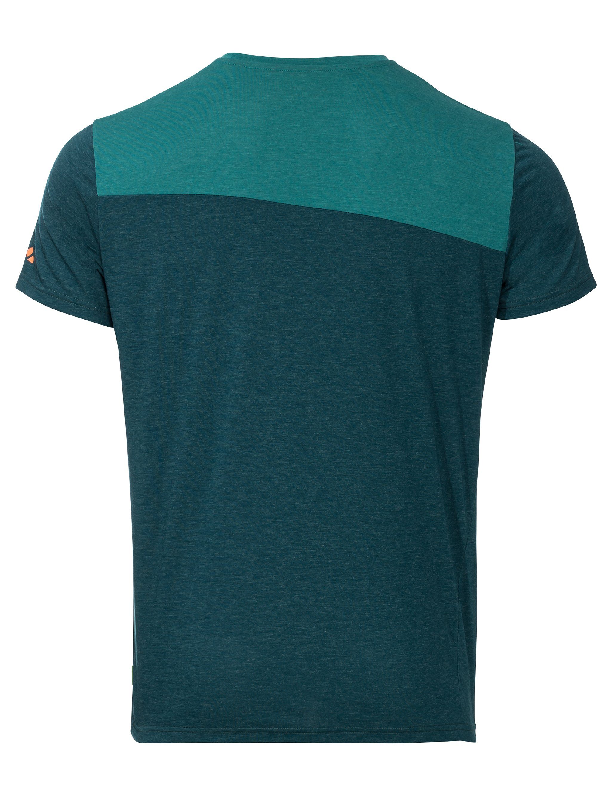 mallard VAUDE Shirt (1-tlg) Knopf Men's Grüner T-Shirt green Sveit