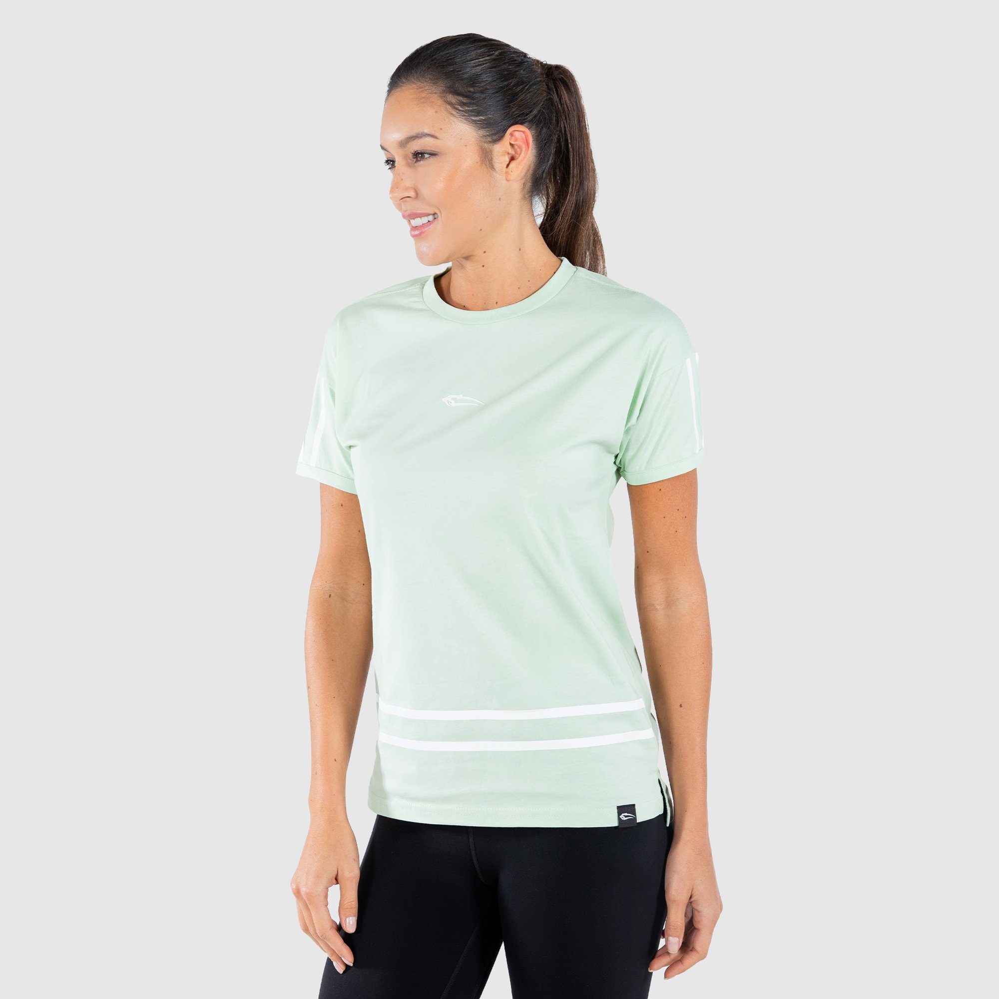 T-Shirt Smart Smilodox Grün