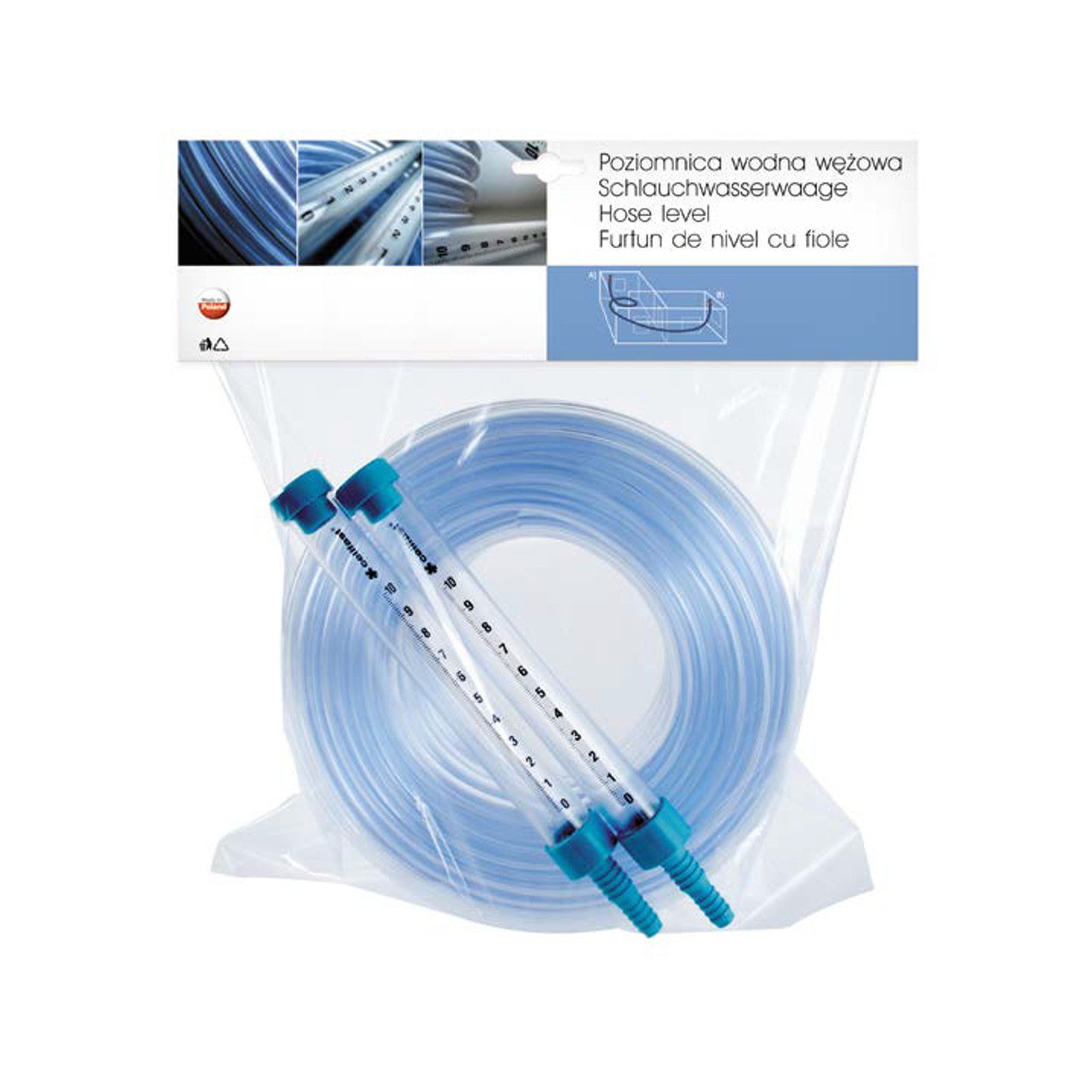 Cellfast Schlauchwasserwaage 22-101, Wasserstand 20m Wasserwaage günstig online kaufen