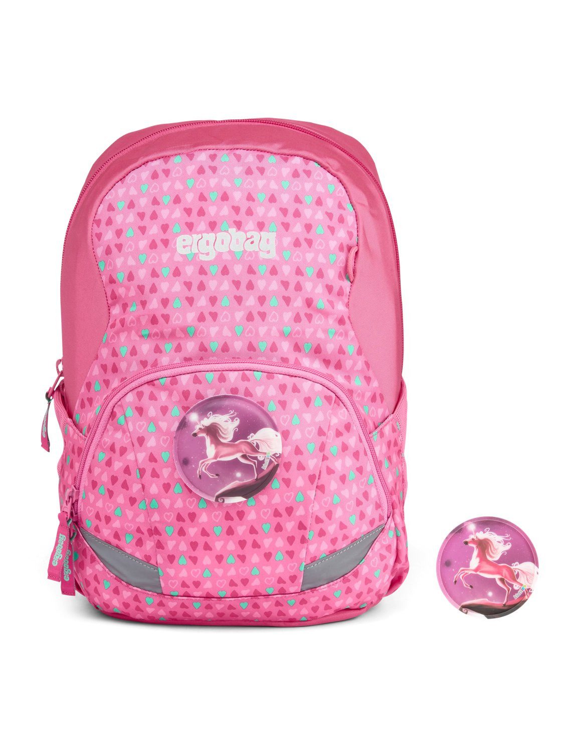 ergobag Kinderrucksack Ease Large, passend für DIN-A4