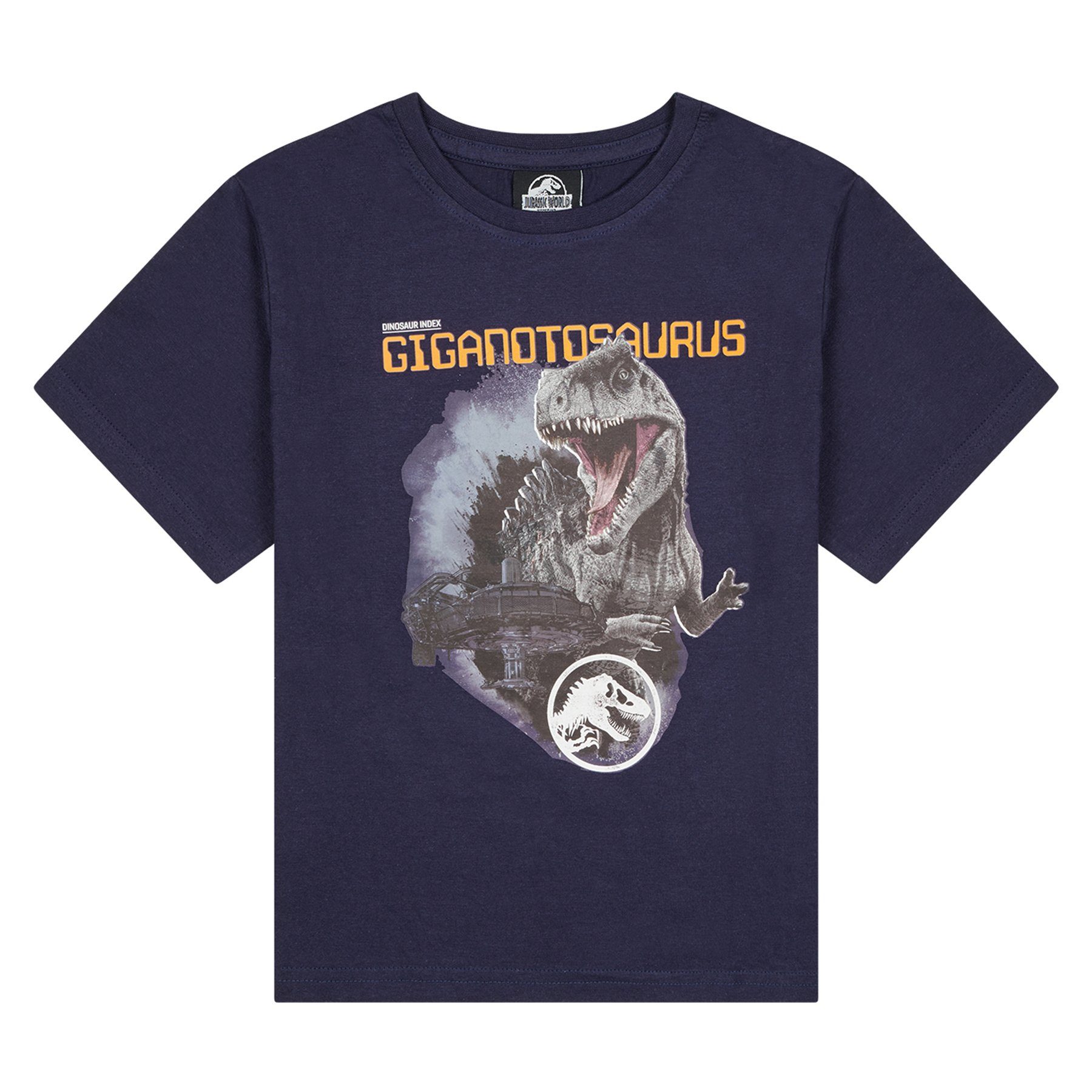 ONOMATO! T-Shirt Giganotosaurus Kinder Jungen T-Shirt Oberteil Top Shirt Jurassic World Design