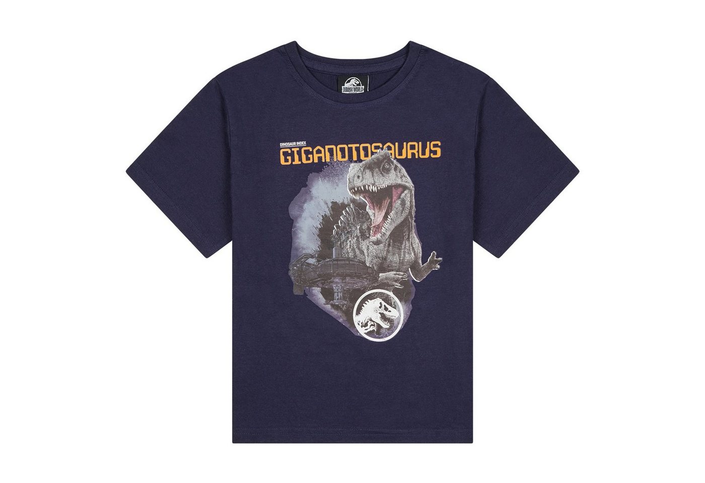 ONOMATO! T-Shirt Giganotosaurus Kinder Jungen T-Shirt Oberteil Top Shirt Jurassic World Design