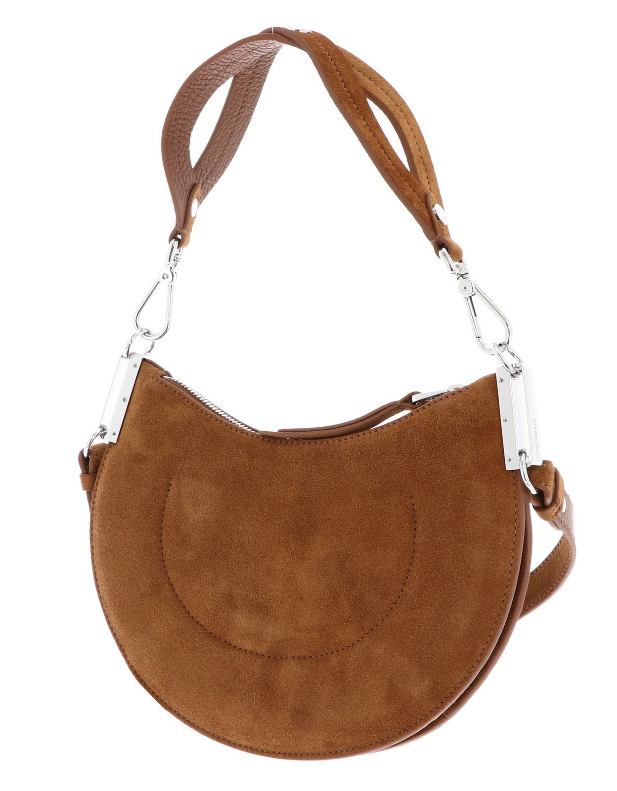 COCCINELLE Schultertasche Shoulder Bag, aus echtem Rindsleder