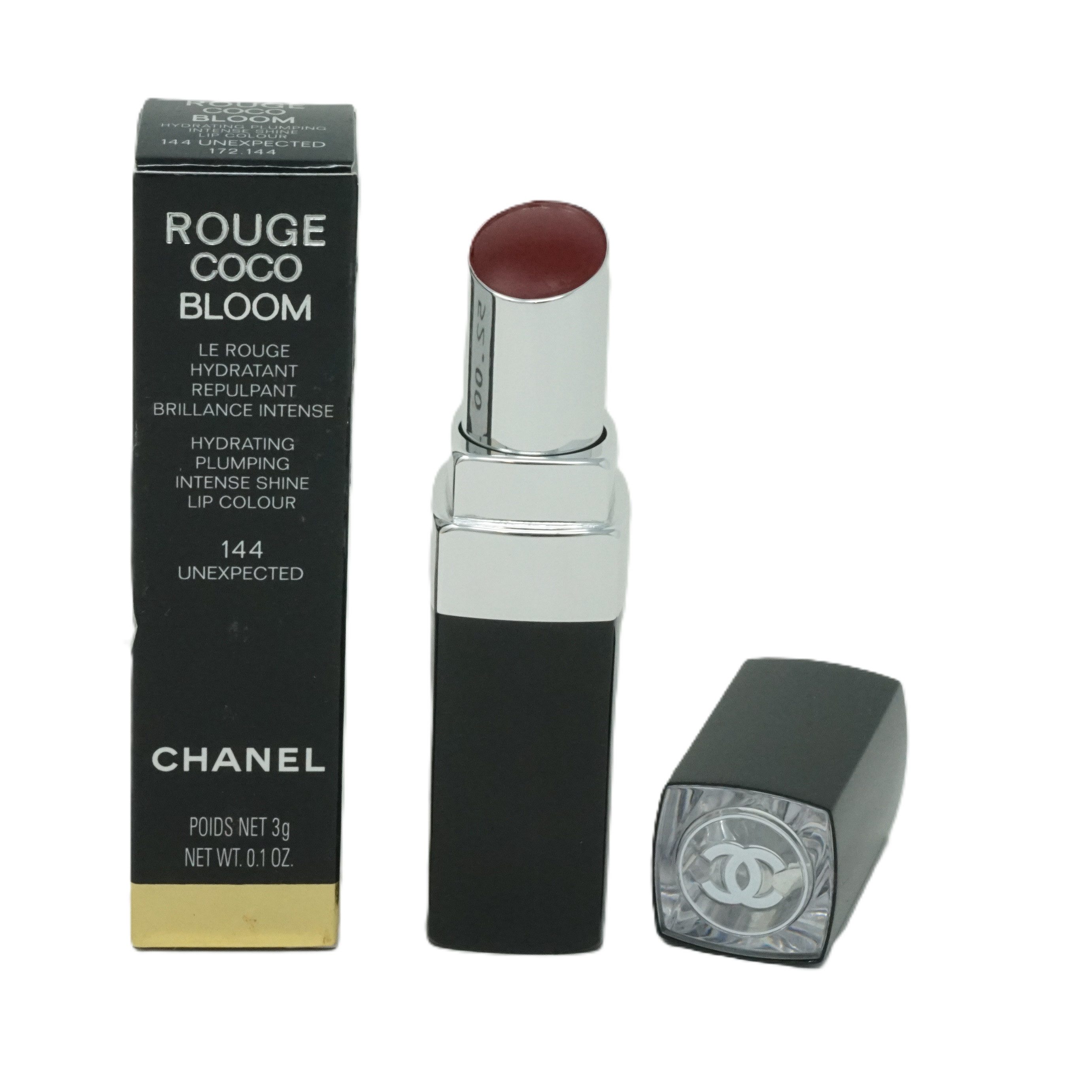 Lippenstift Chanel Rouge Coco Bloom Lippenstift 3g Unexpected 144