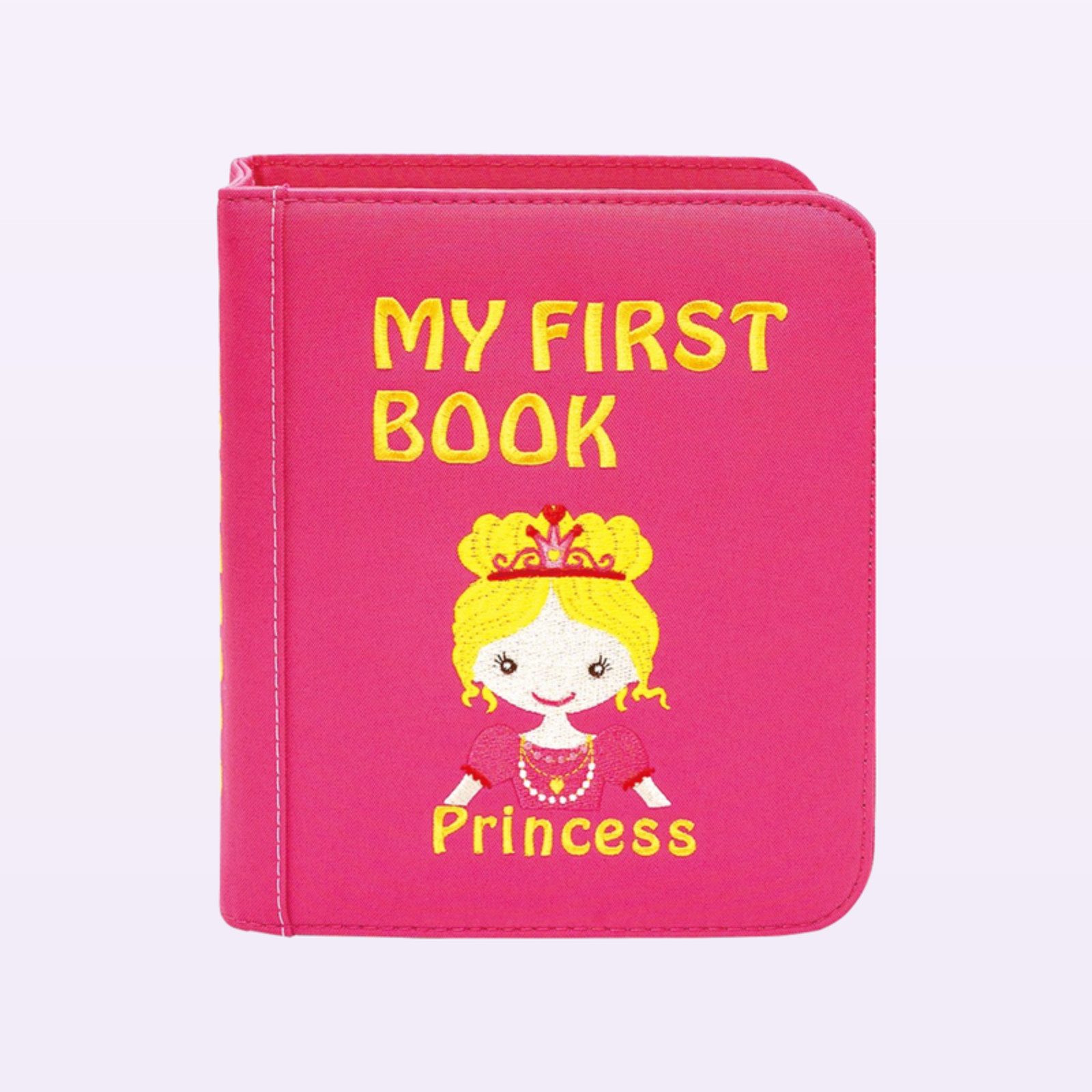 My First Book Lernspielzeug Montessori Quiet Book, Princess, Sensorik, Set inkl. Rucksack, Busy Book, Beschäftigung ab 3 Jahren, Reisespielzeug, Geschenk