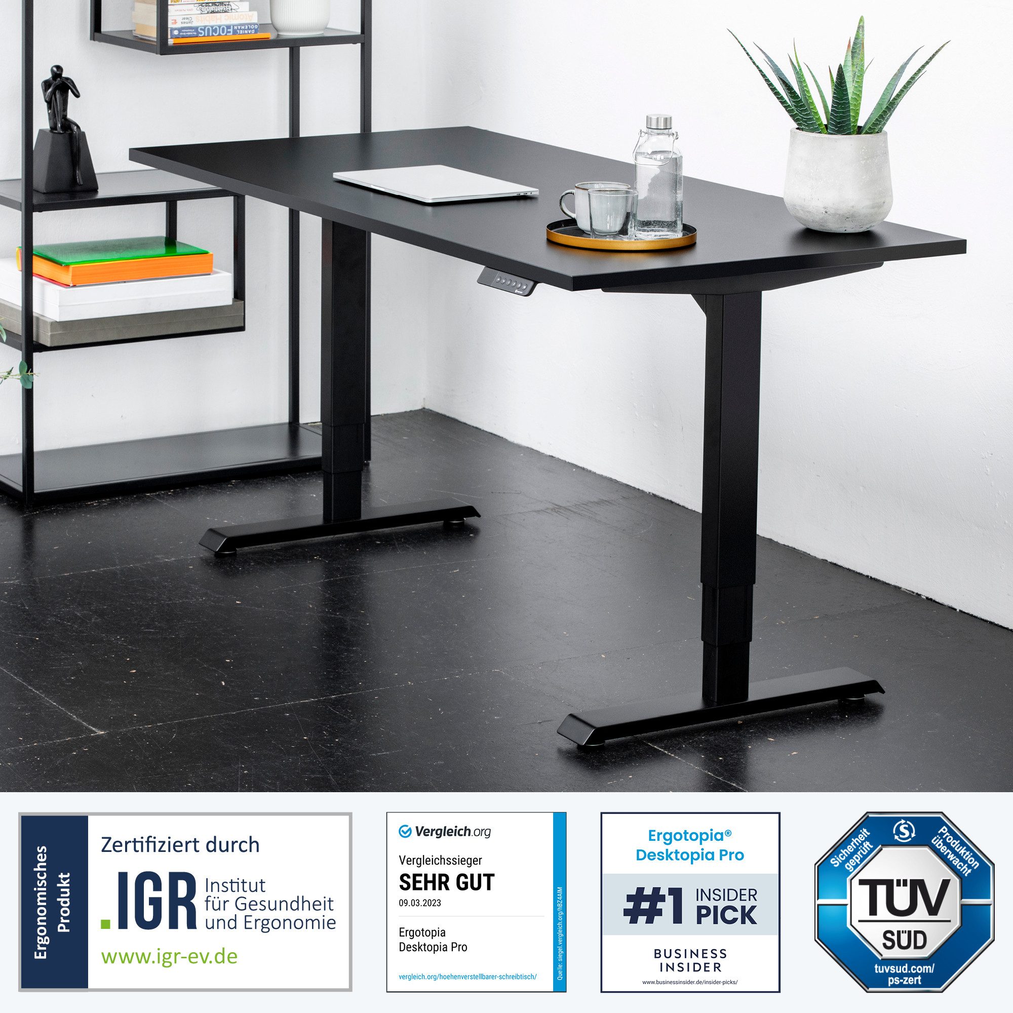 Ergotopia Schreibtisch Desktopia Pro X elektrisch günstig online kaufen