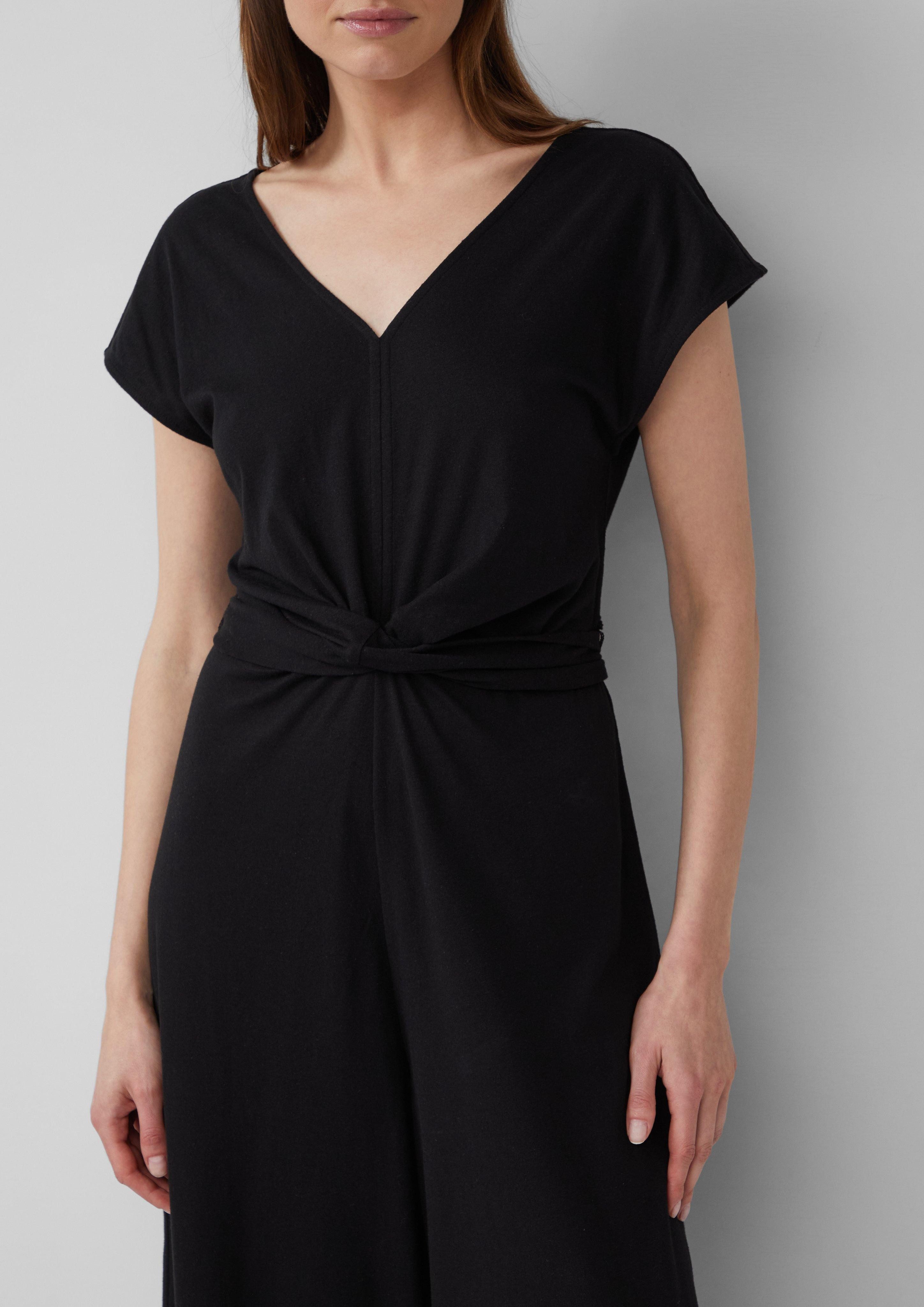 s.Oliver Overall Jersey-Jumpsuit mit Wide Leg günstig online kaufen