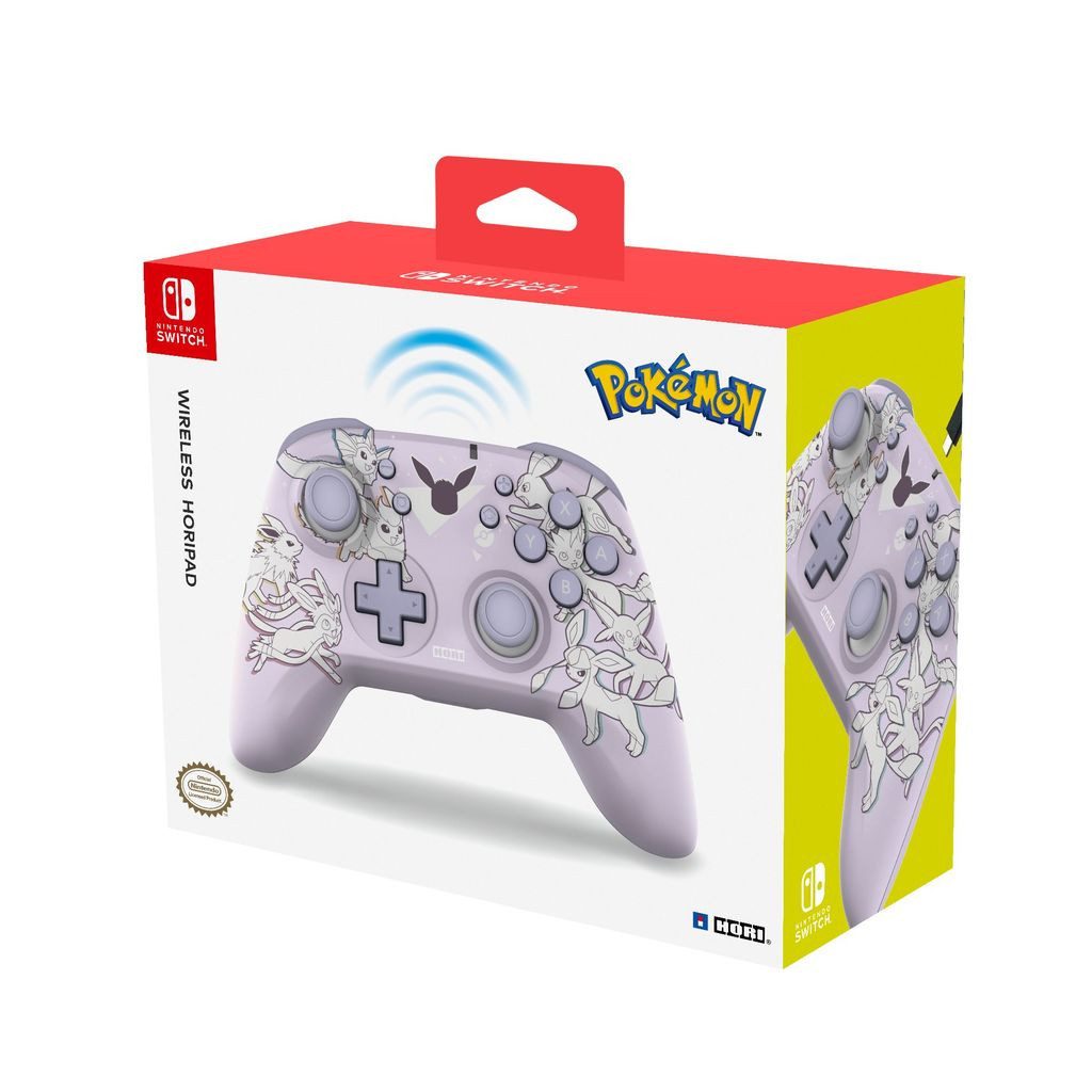 Hori Wireless Switch Controller - Pokemon Evoli Evolutions Switch-Controller