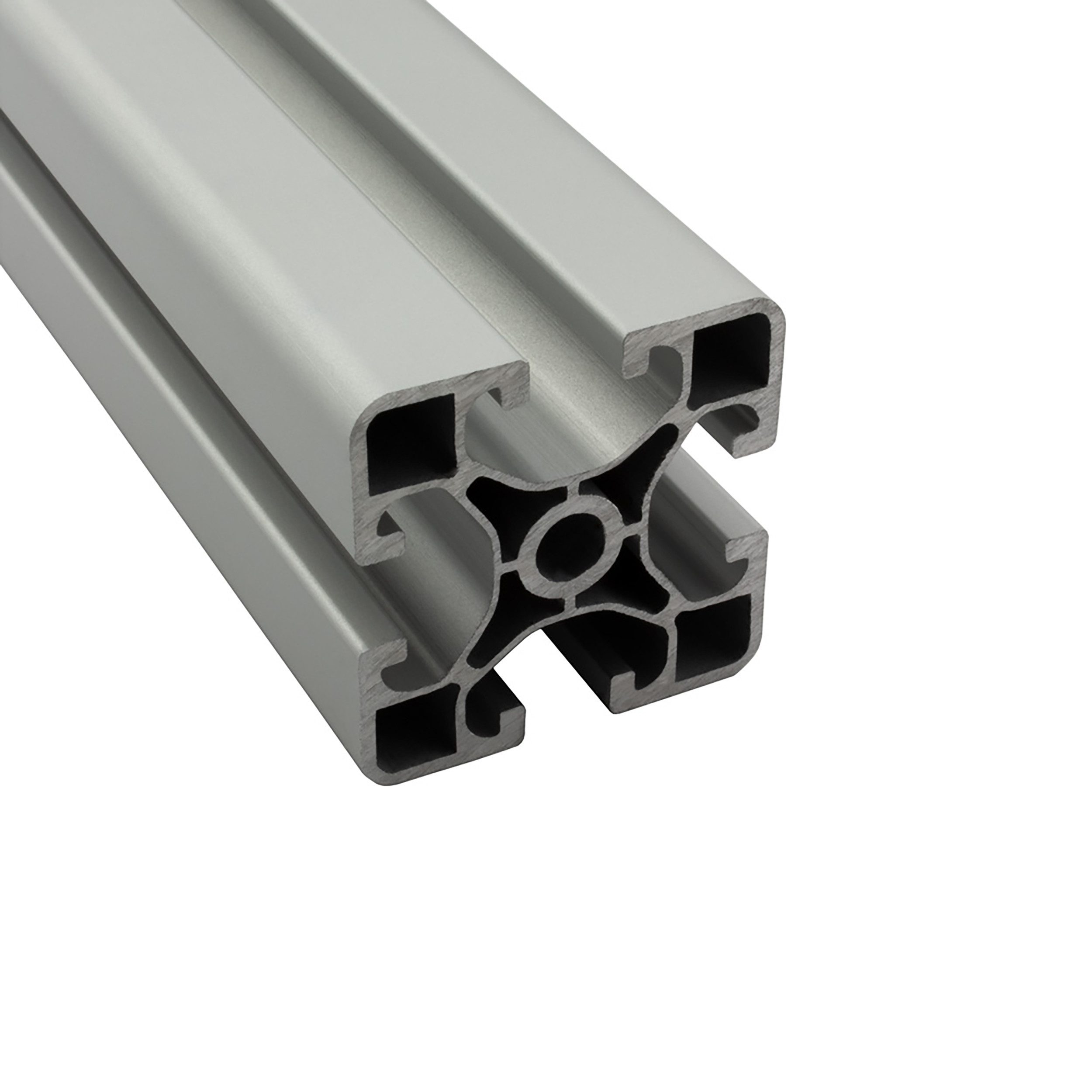 KLAK Profil KLAK 40 - 6x Aluprofil 40x40mm light 2m System-, Montageprofil Nut 8 (Set)