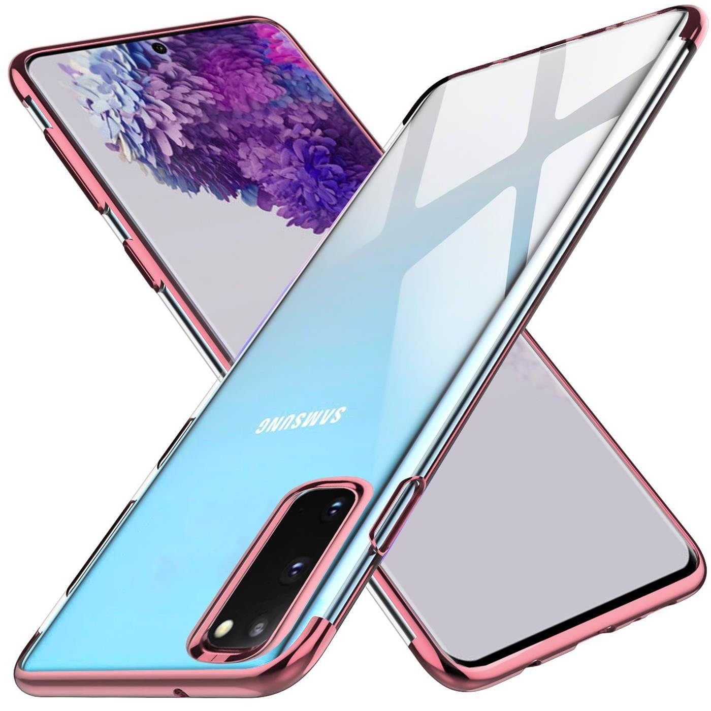 Handyhülle Slim Case Farbrand für Samsung Galaxy S20 Plus
