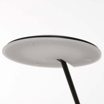Steinhauer LIGHTING LED Stehlampe, Stehleuchte Standlampe LED Wohnzimmerleuchte Dimmer Metall Schwarz H