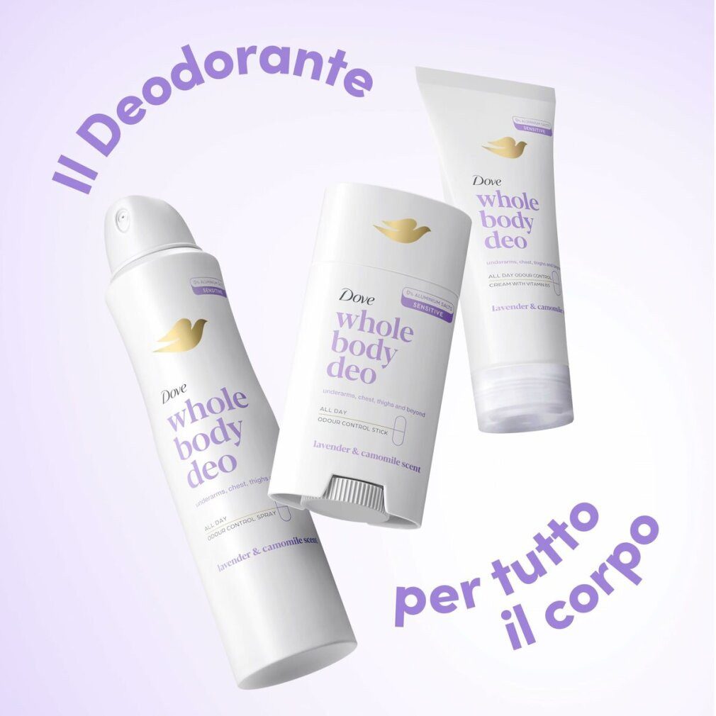 DOVE Körperpflegemittel LAVENDER & KAMILLE UNISEX Deo-Körperdampf 150 ml