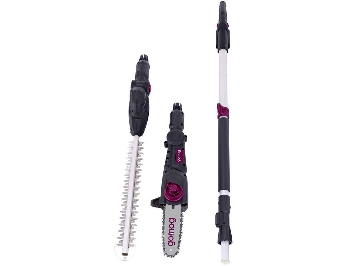 Gomag Garten-Multifunktionsgerät GO-HHS410, 2-in-1, 4-St., inkl. Schultergurt, ohne Akku und Ladegerät