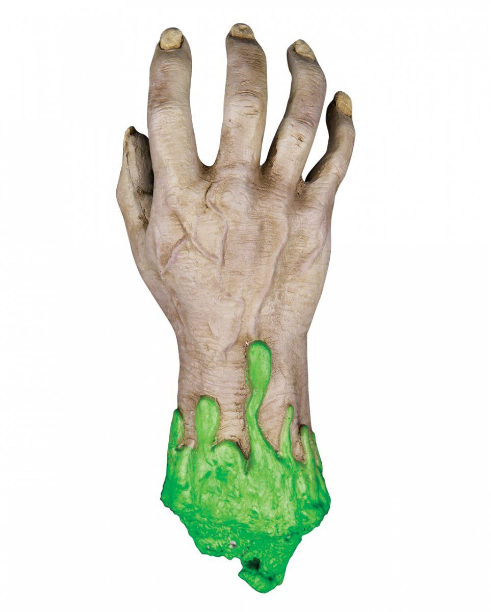 Horror-Shop Dekofigur Radioaktive Verseuchte Hand als Horror Dekoration
