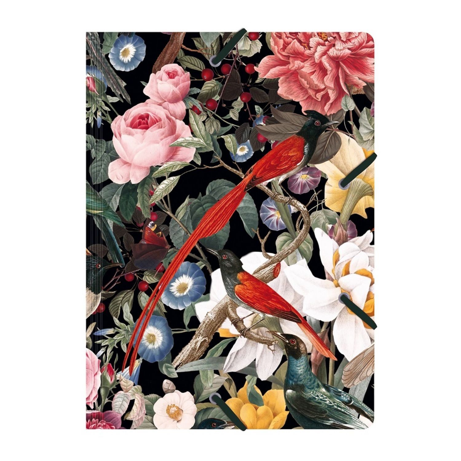 Cedon Museum Shops Kugelschreiber Sammelmappe de Luxe Red Birdies