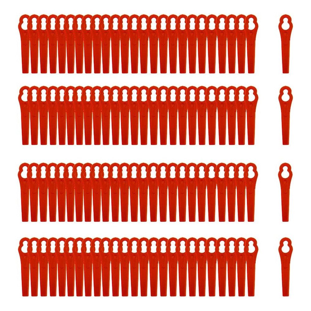 BlingBin Rasenmähermesser 100 Stück Rasentrimmer Ersatzmesser, günstig online kaufen