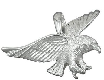 unbespielt Kettenanhänger Anhänger Adler 925 Silber 40 x 25 mm inkl. Schmuckbox, Silberschmuck für Damen und Herren