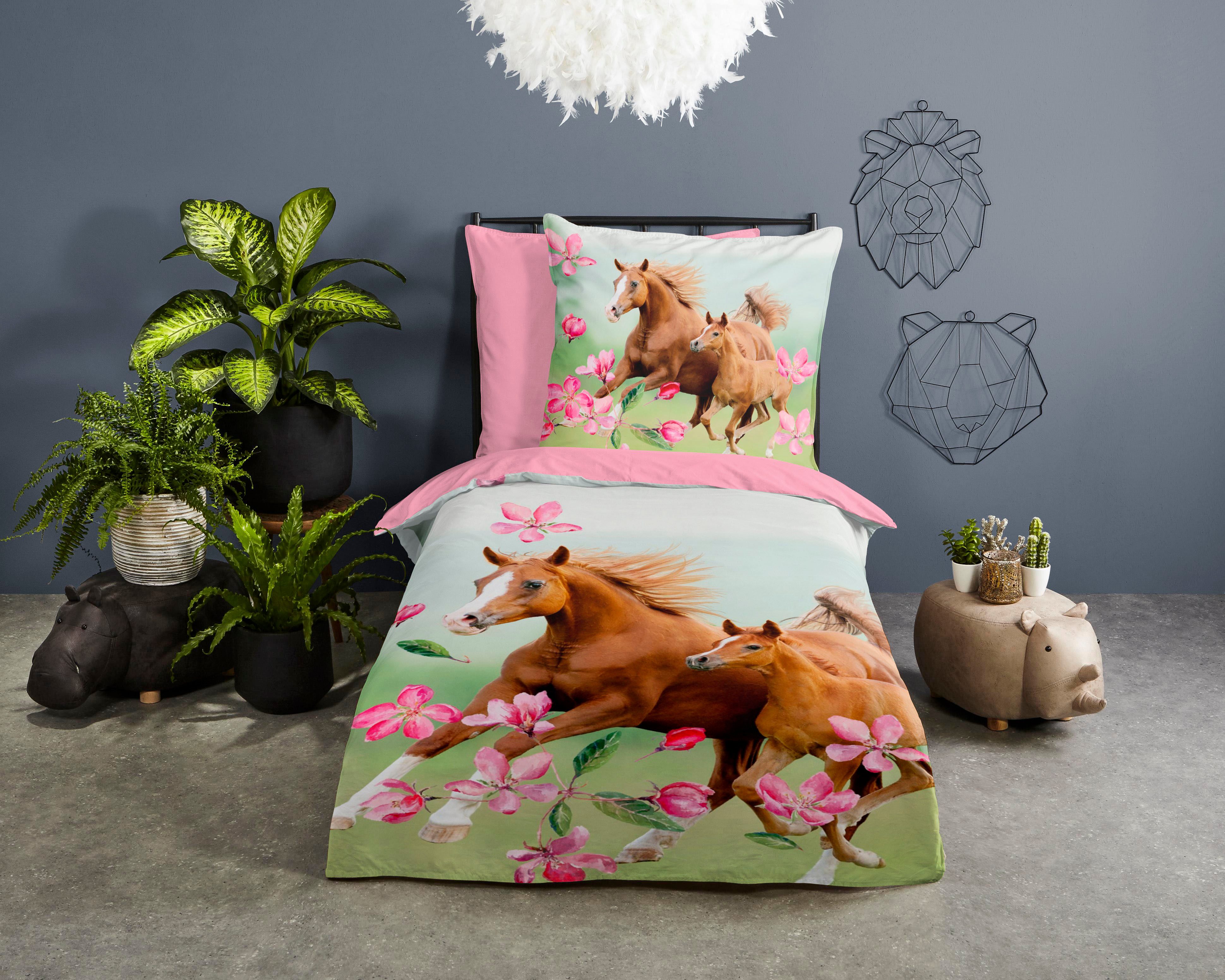PURE luxury collection Kinderbettwäsche Melice, Microfaser, günstig online kaufen