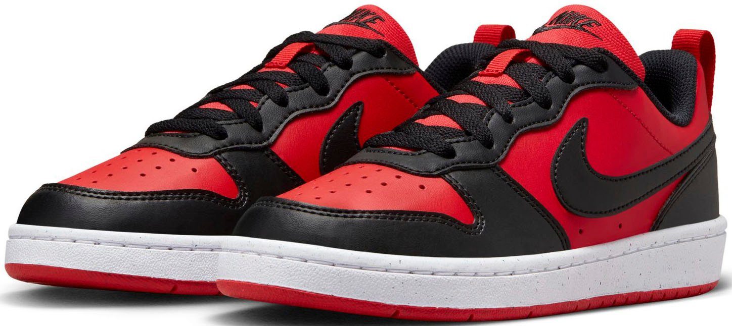 Nike Sportswear COURT BOROUGH LOW RECRAFT (GS) Sneaker red-black