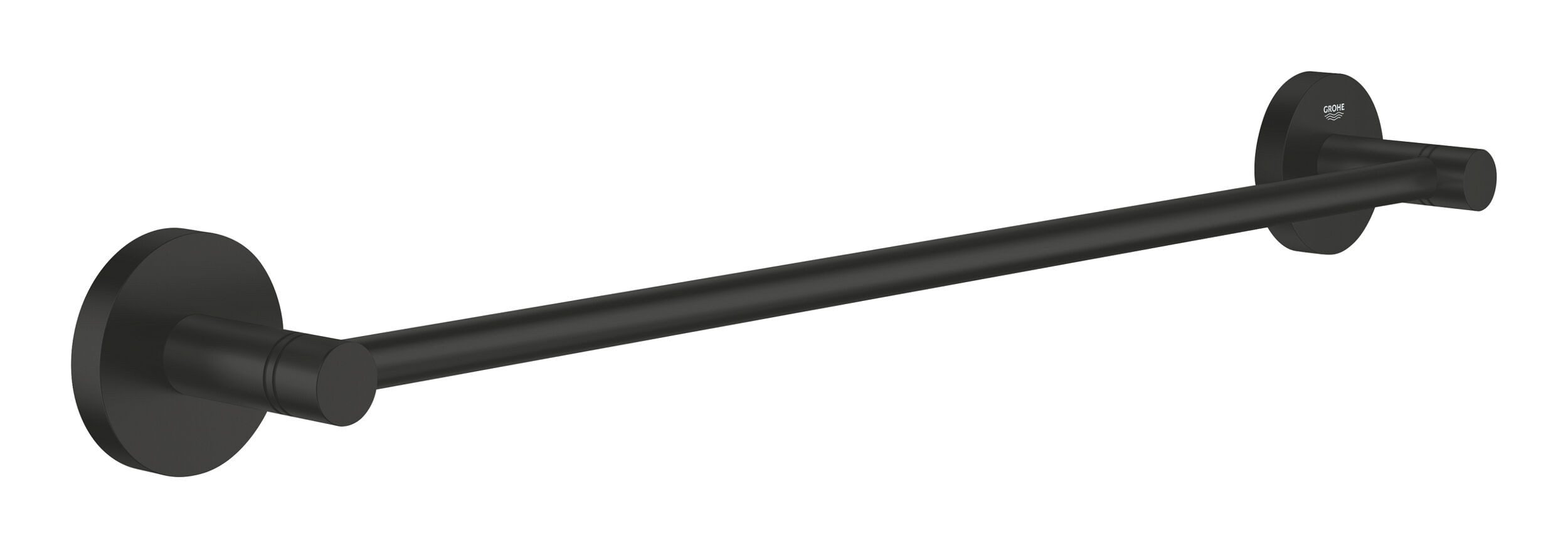 Grohe Handtuchhalter Start, Badetuchhalter 450 mm - Mattschwarz