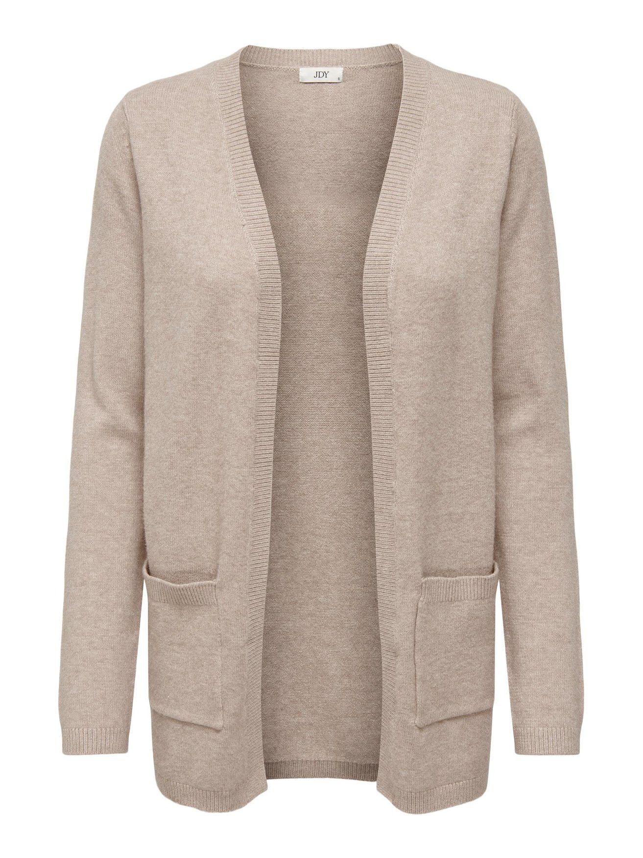 YONG in Stretch de Cardigan Beige 4774 JACQUELINE JDYMARCO Cozy Strickjacke Cardigan Basic