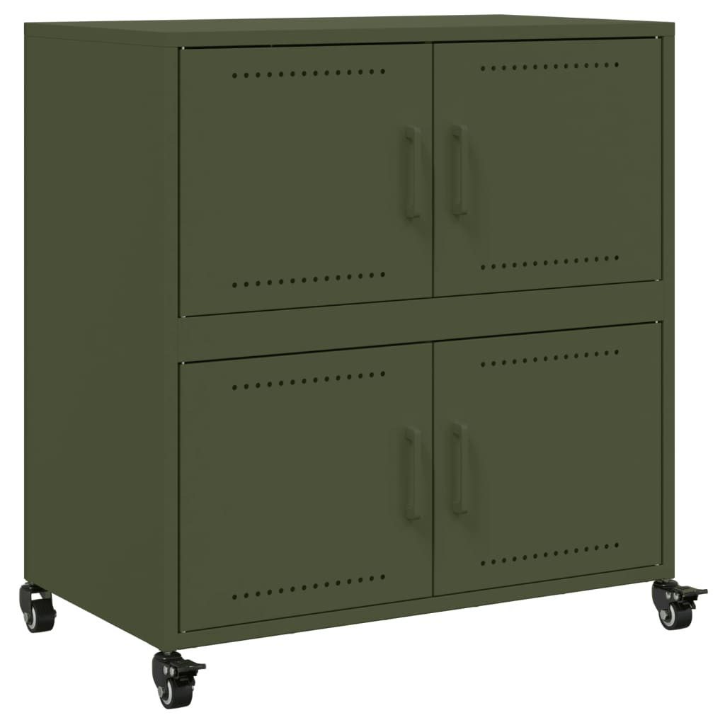 vidaXL Sideboard Sideboard Olivgrün 68x39x72 cm günstig online kaufen