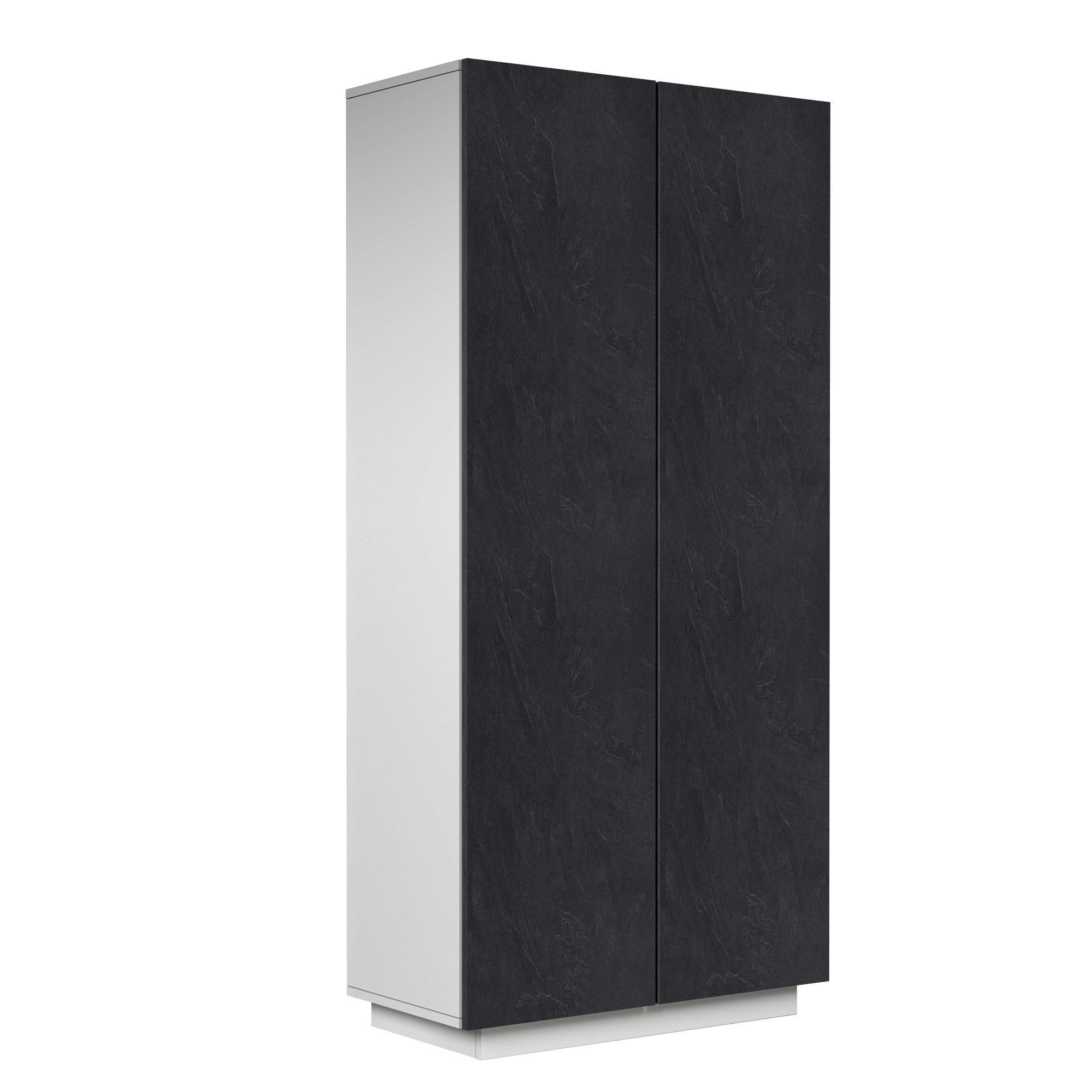 Home affaire Aktenschrank Coro, Mehrzweckschrank, Büroschrank mit 2 Türen & verstellbare Einlegeböden, Höhe 86 oder 166 cm, Made in Italy