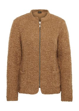 GOLDNER Blouson Kurzgröße: Kuschelweiche Bouclé-Jacke