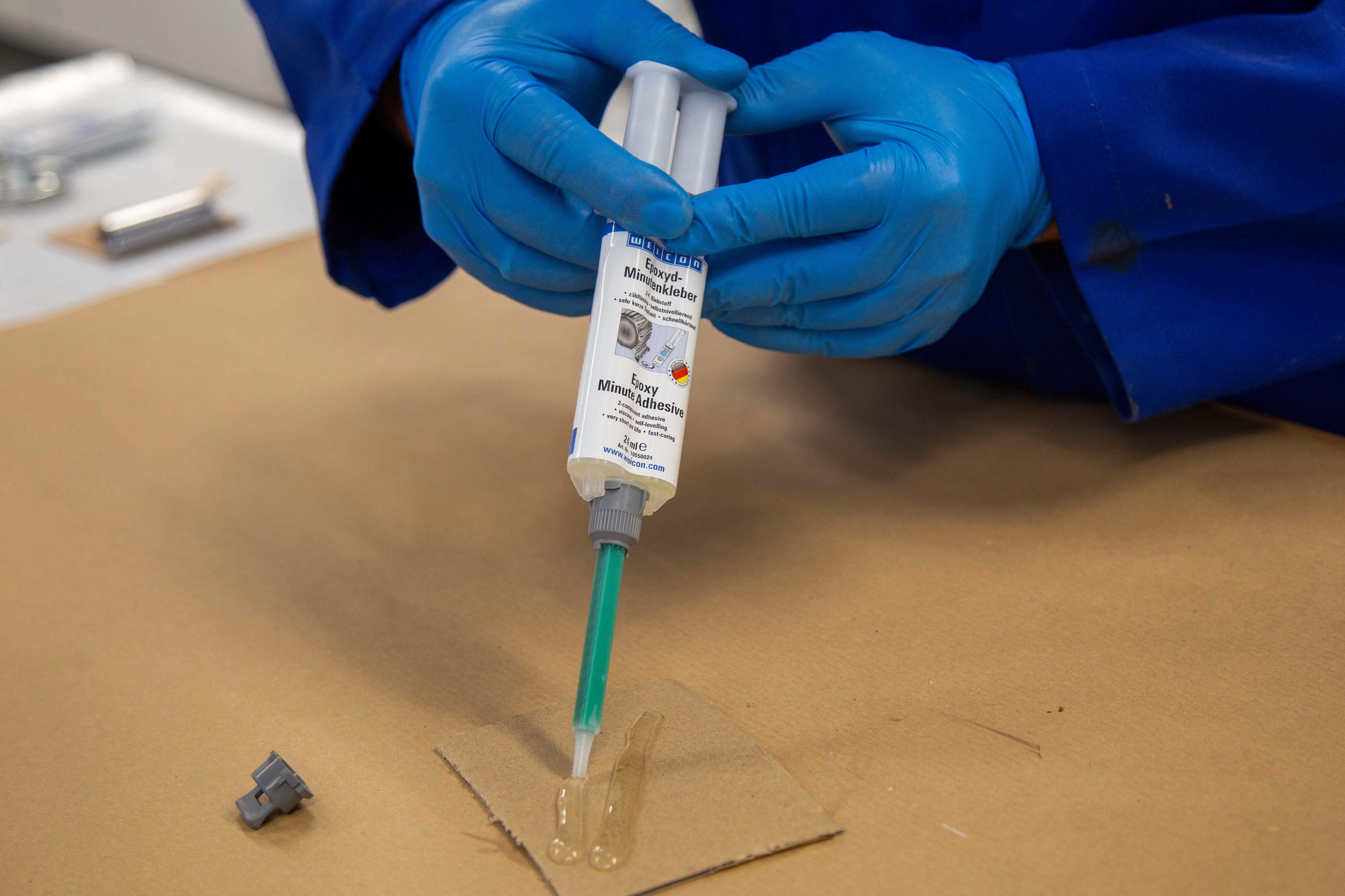 WEICON Klebstoff Epoxyd-Minutenkleber, universeller Epoxidharzklebstoff, tr günstig online kaufen