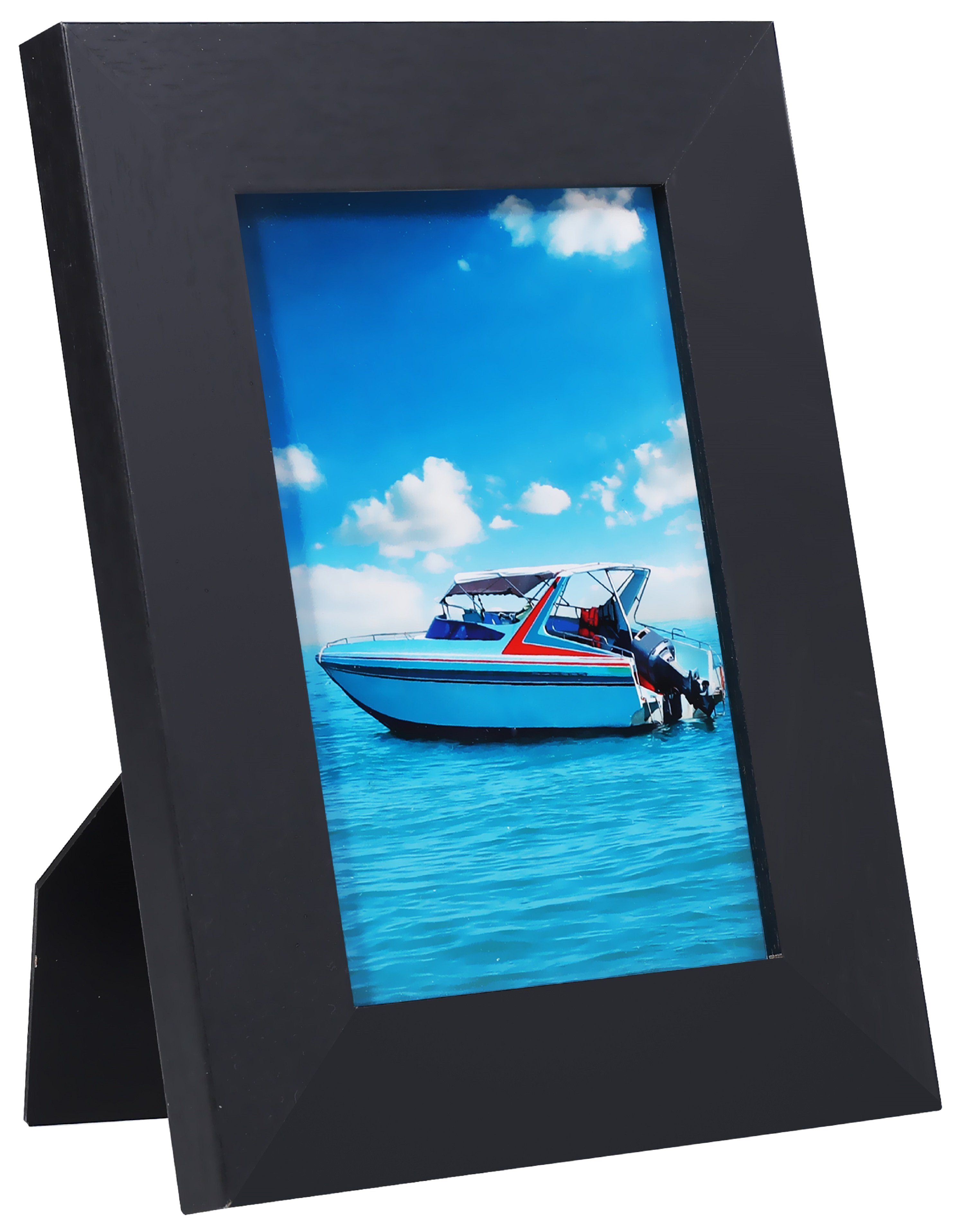 ecosa Bilderrahmen EO-8100, Echtglas,Hoch- & Querformat,Aufsteller,Echtholz günstig online kaufen